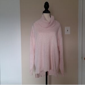 Verve Ami Soft Pink Cowl Neck Sweater